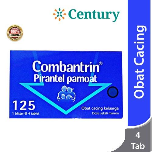 Gambar COMBANTRIN TABLET 125 MG / OBAT CACING / CACINGAN dari Apotik Century undefined Tokopedia
