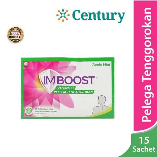 Gambar IMBOOST LOZENGES APPLE MINT dari Apotik Century undefined Tokopedia