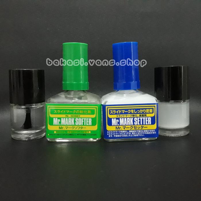 Gambar Mark Softer Mark Setter Set 20 ML Decal Gundam Kemasan Refill / Ecer dari Edwso undefined Tokopedia