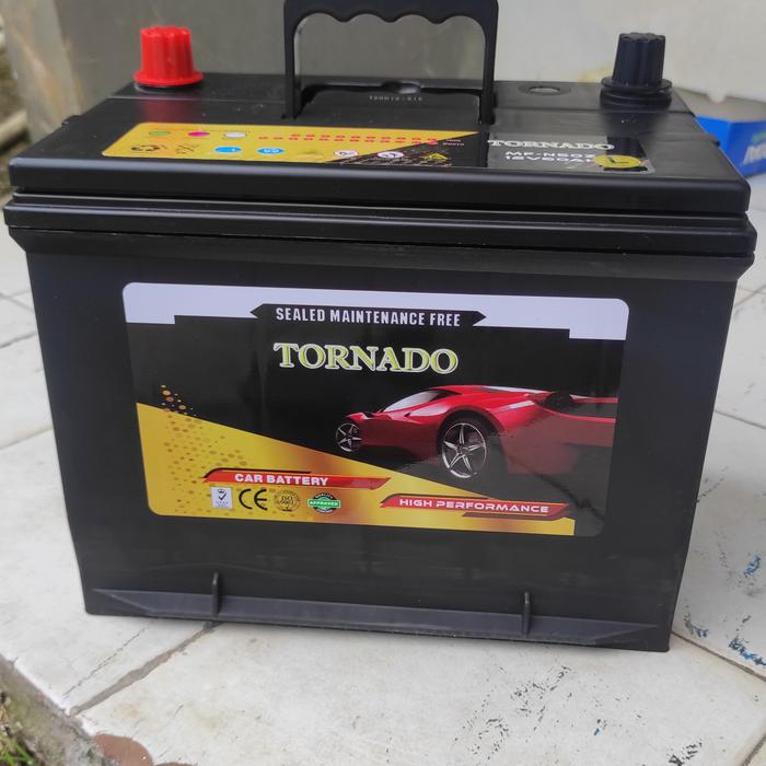Battery Aki MF Tornado N50Z-12V 60Ah NEW Best High Performance