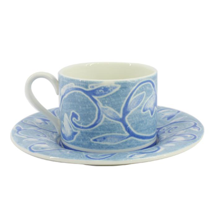 Gambar Cangkir Creamer Set Mikasa Torino Blue TRB CUP/SAUCER dari Interio Home Furnishings Cengkareng undefined Tokopedia