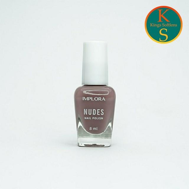 Gambar IMPLORA Nail Polish ORIGINAL BPOM, IMPLORA Kuteks Kutek - Nude dari Kings Softlens undefined Tokopedia