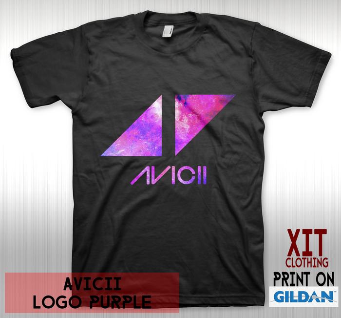Gambar T-Shirt Kaos Distro Musik DTG Band AVICII logo purple - S dari XIT undefined Tokopedia