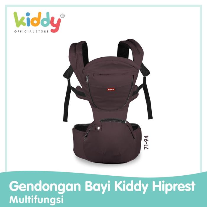 Gambar Gendongan Bayi Kiddy Hiprest Multifungsi - 7194 - Cokelat dari Bayi Kiddy Makassar undefined Tokopedia