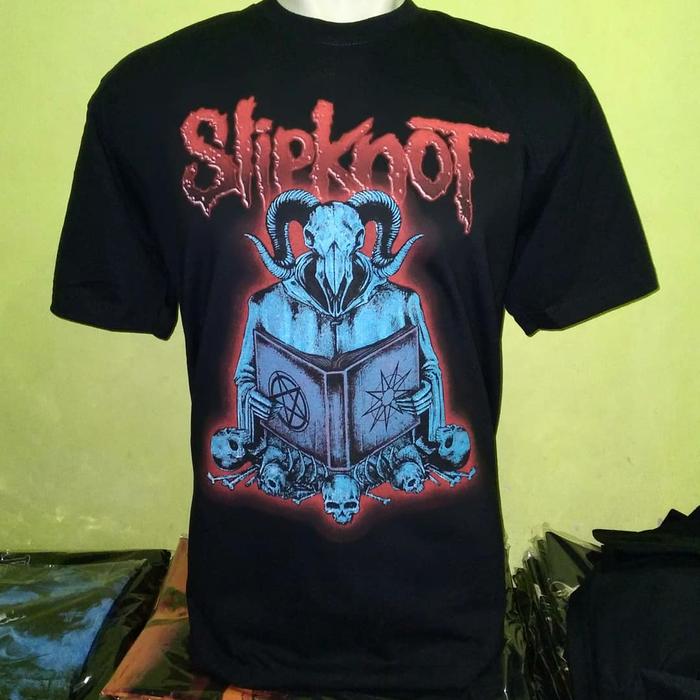 Jual Kaos musik band metal slipknot 