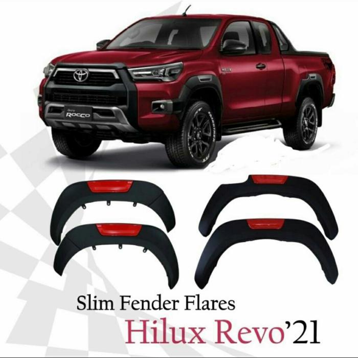 Gambar Over Fender Double Cabin Hilux Revo Model Rocco dari TONI VARIASI 4X4 undefined Tokopedia