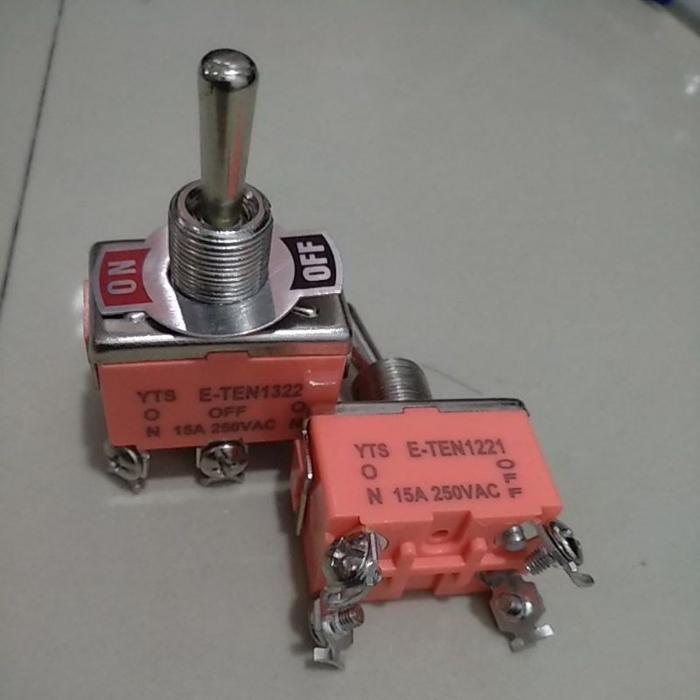 Jual POWER SWITCH TOGGLE 2 KAKI 3 KAKI 4 KAKI 6 KAKI - 1322 - Kota ...