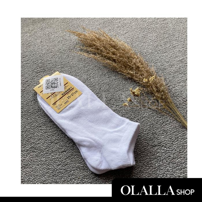 Gambar OLALLA Kaos Kaki Pendek - Putih dari OlallaShop undefined Tokopedia