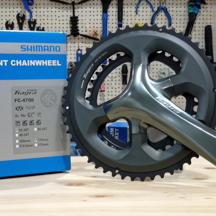 Shimano Tiagra 50 34 Crankset Shimano Road Cranksets | Tiagra FC