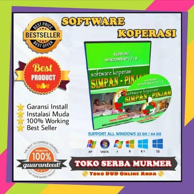 Gambar software program koperasi simpan pinjam dari serba-murmer undefined Tokopedia