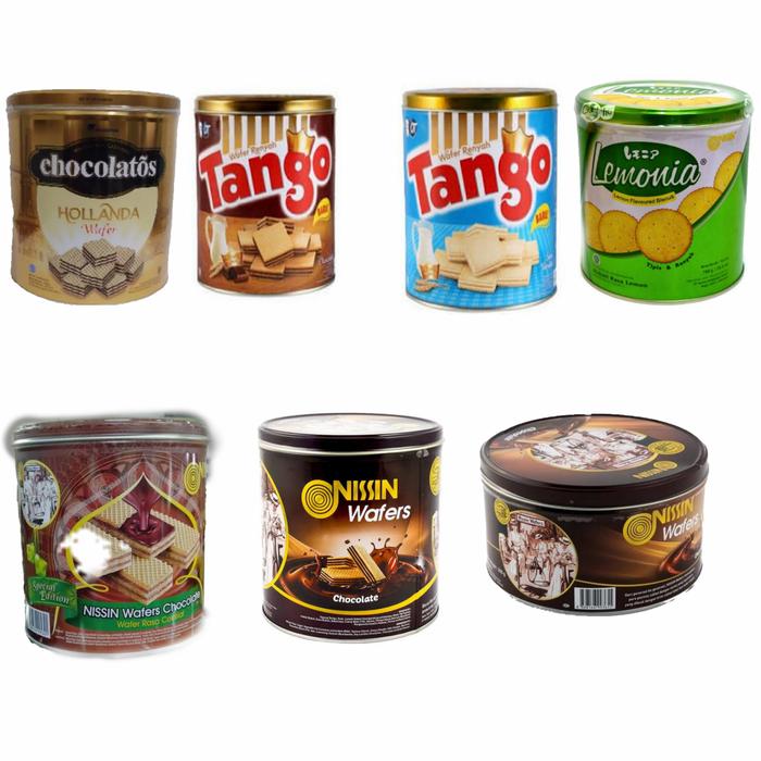 Gambar Wafer nissin,tango,lemonia,holland Kaleng - tango 300gr dari asyifameccashop undefined Tokopedia