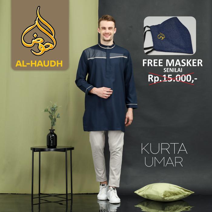 Gambar Kurta Al Haudh Umar Series - Merah, S dari Al-Haudh undefined Tokopedia