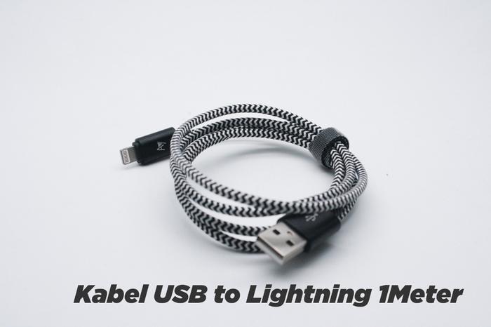 Gambar Kabel Charger Data Lighting to USB Cable iPhone Original AYIPE - 1pcs dari Multi Network_NEW undefined Tokopedia