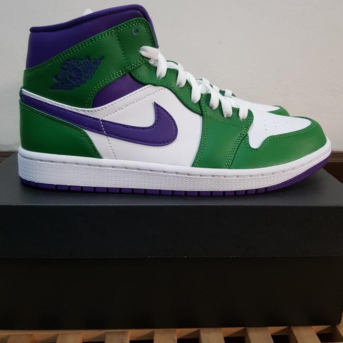 Jual Air Jordan Mid Hulk Purwakarta Rv Sneakers Tokopedia