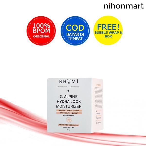 Gambar Bhumi G-Alphine Hydra Lock Moisturizer 45g dari nihonmart undefined Tokopedia