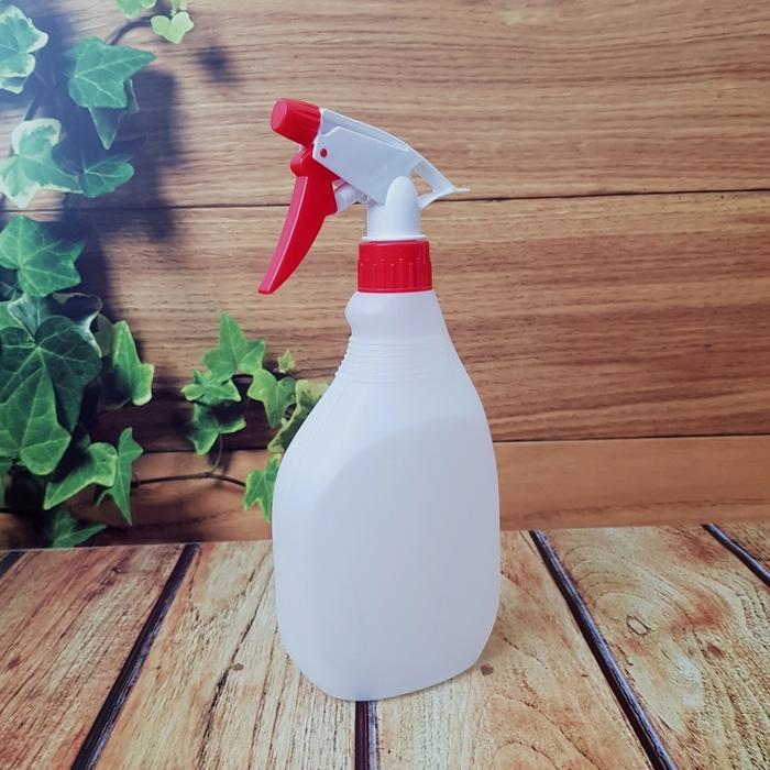 Gambar botol semprot 500ml bening slim / botol spray 500ml / botol kispray - Putih List mera dari DELTA PLAST INDONESIA undefined Tokopedia