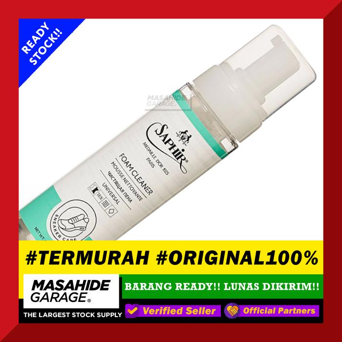 Gambar TERMURAH Saphir Foam Cleaner PERAWATAN SEPATU not Jason Markk Crep dari Masahide undefined Tokopedia