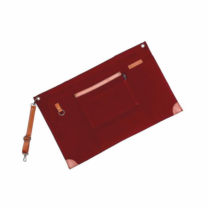 Gambar Apron Canvas 1/2 Badan - maron dari hadriancollectionstore undefined Tokopedia