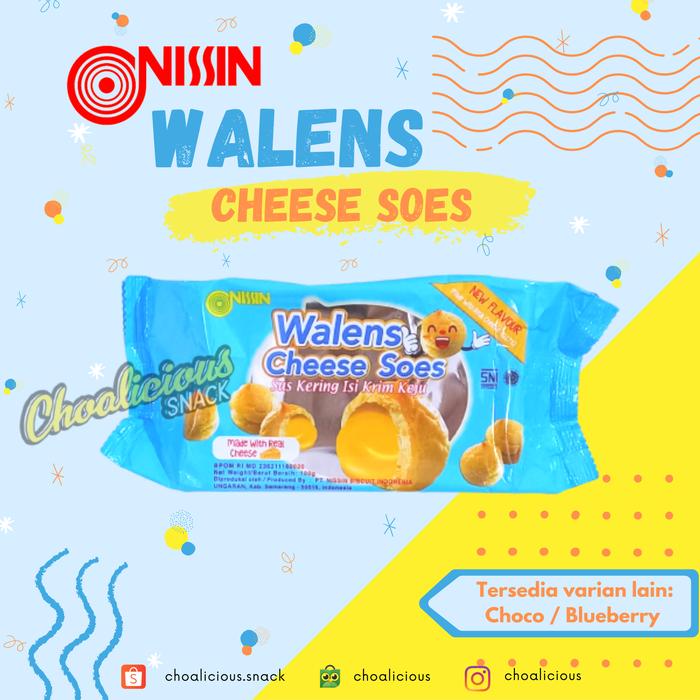 Promo Harga Nissin Walens Soes Cheese 100 gr - Tokopedia