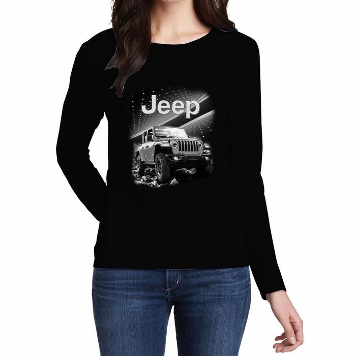 Jual Kaos Wanita Lengan Panjang JEEP T 