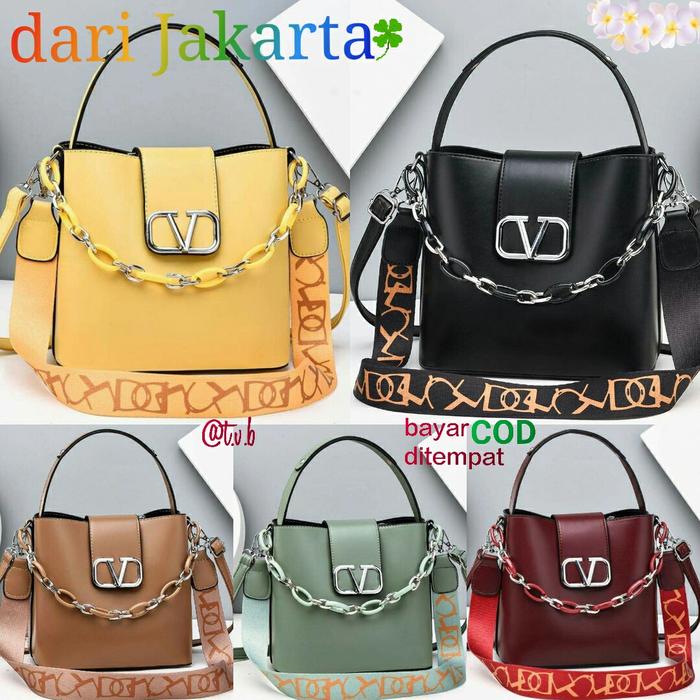Gambar Tas Selempang modis Wanita cantik kerja Batam Branded Import L1169 - Display dari Masengkol Store undefined Tokopedia