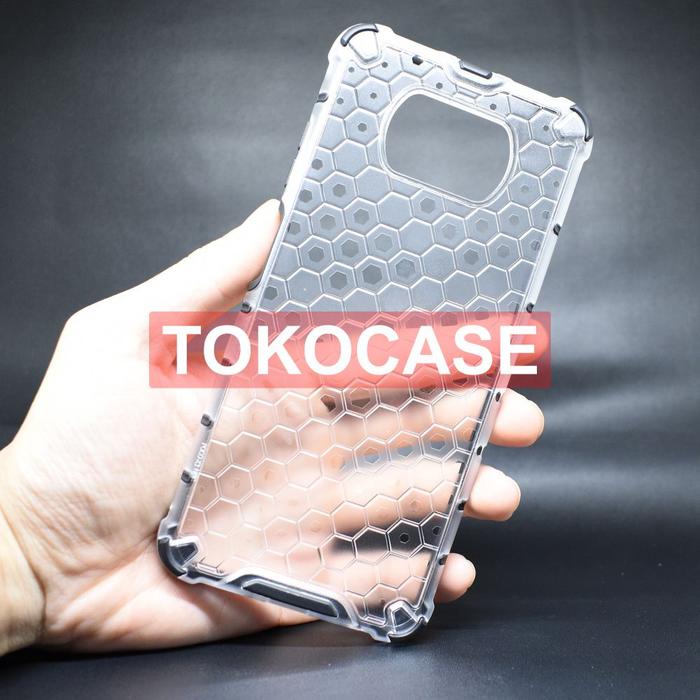 Gambar Honeycomb Hardcase Casing Poco X3 NFC / Poco X3 Pro - Clear dari TOKOCASE undefined Tokopedia