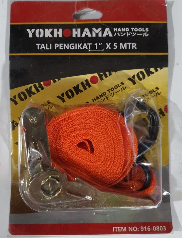 Gambar MURAH PRO Tali pengikat barang di Motor Ratchet Tie Down Set 1 inx 5 m dari TOKO BESI TIMUR JAYA. undefined Tokopedia