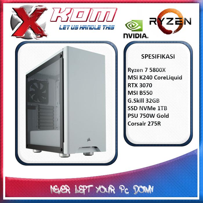 ゲーミングPC Ryzen7-5800X/32GB/RTX3070