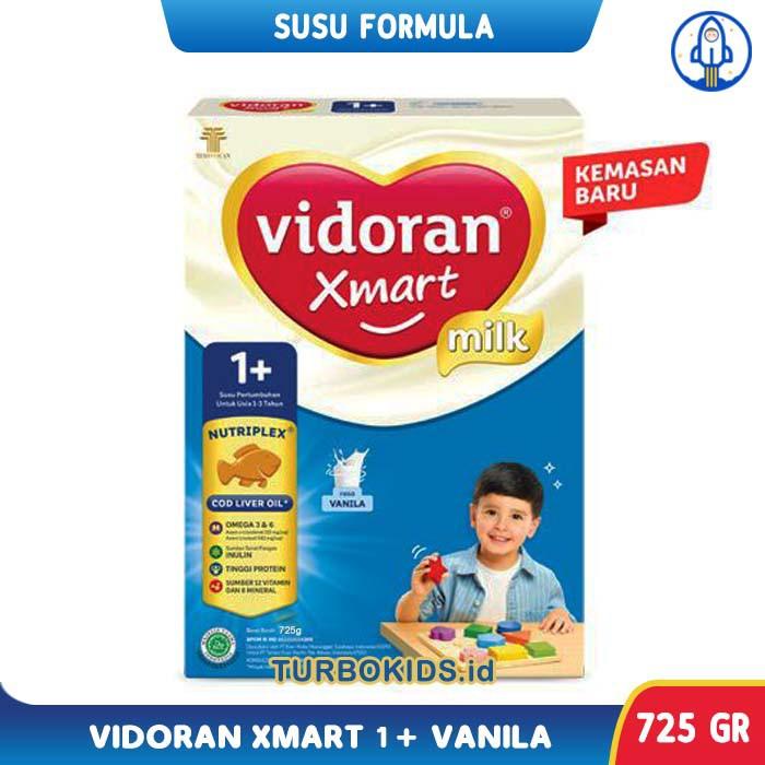 Gambar Vidoran Xmart Milk 1+ Vanila 725gram dari Olala murah Makassar undefined Tokopedia