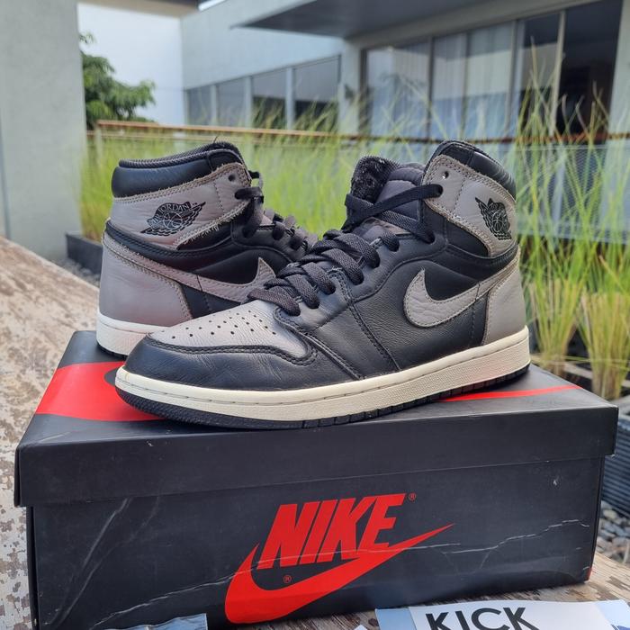 air jordan 1 shadow us 8 vnds fullset 