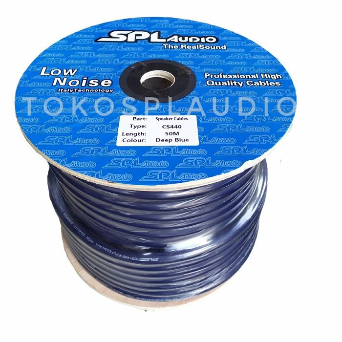 Gambar SPL Audio Speaker Cable 4x4 MM CS-440 50 Meter - Biru dari SPL Audio undefined Tokopedia