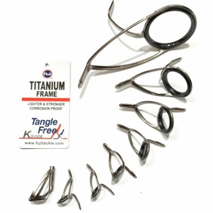 Buy Fuji T-KTTG78 Rod Guide Torzite Titanium Frame Set (4905) At
