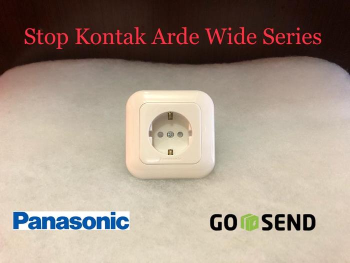 Gambar Stop Kontak Arde Wide Series Panasonic dari Pangestu Teknik undefined Tokopedia