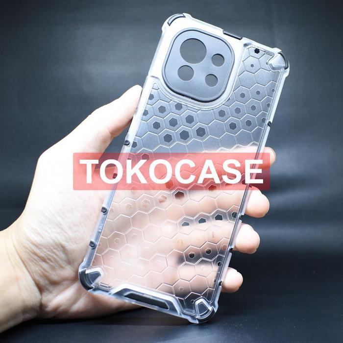 Gambar Honeycomb Hardcase Casing Xiaomi Mi11 - Clear dari TOKOCASE undefined Tokopedia