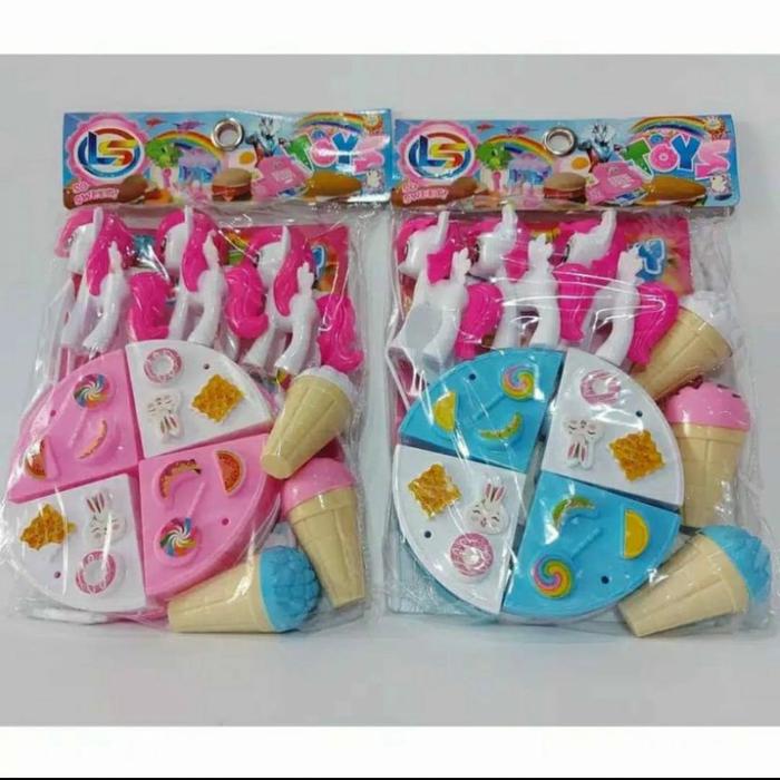 Gambar LM3 PROMO (COD) Mainan Anak Kue Tart Potong Ulang Tahun Bonus dari TK sukses abadi_NEW undefined Tokopedia