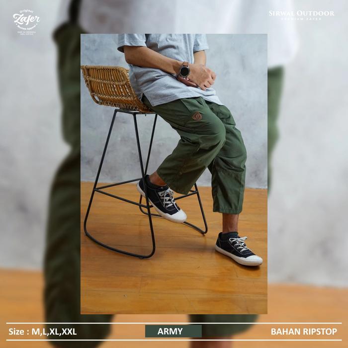 Gambar Sirwal Outdoor Zafer - Celana Dewasa - Army, XXL dari Muhajir Buku undefined Tokopedia