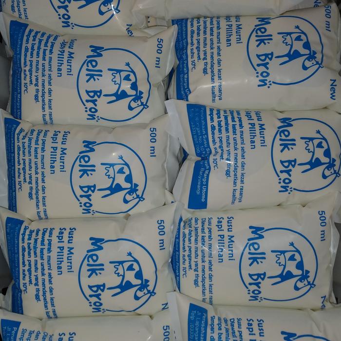Gambar melkbron susu sapi segar murni yang diproses secara hygienis - 500 ml dari cheeseaini undefined Tokopedia