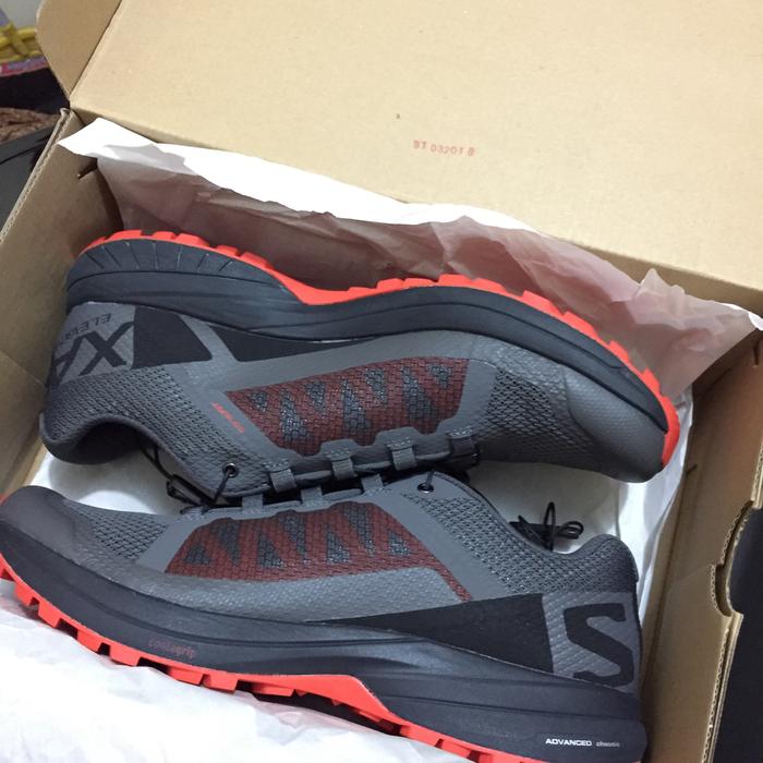 Gambar sepatu hiking promo/running pria Salamon XA Elevate Original Uk 42 - CHERRY TOMATO, 42 dari Tgrstore undefined Tokopedia