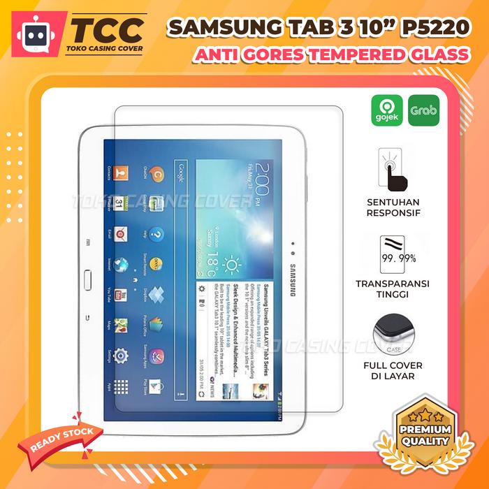 Jual Samsung Tab 10 inch GT P5220 Screen Tempered Glass Anti