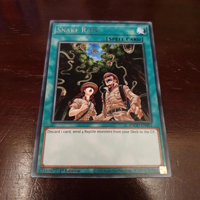 Jual Kartu yugioh snake rain rare - Jakarta Barat - Drags shop | Tokopedia