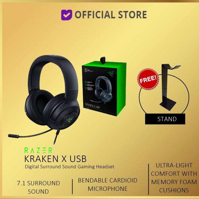 Jual Razer Kraken X USB 7.1 Surround Sound Ultralight Gaming Headset -  Headset Only - Jakarta Selatan - DUNIA COMPUTER \u0026 SERVICE | Tokopedia