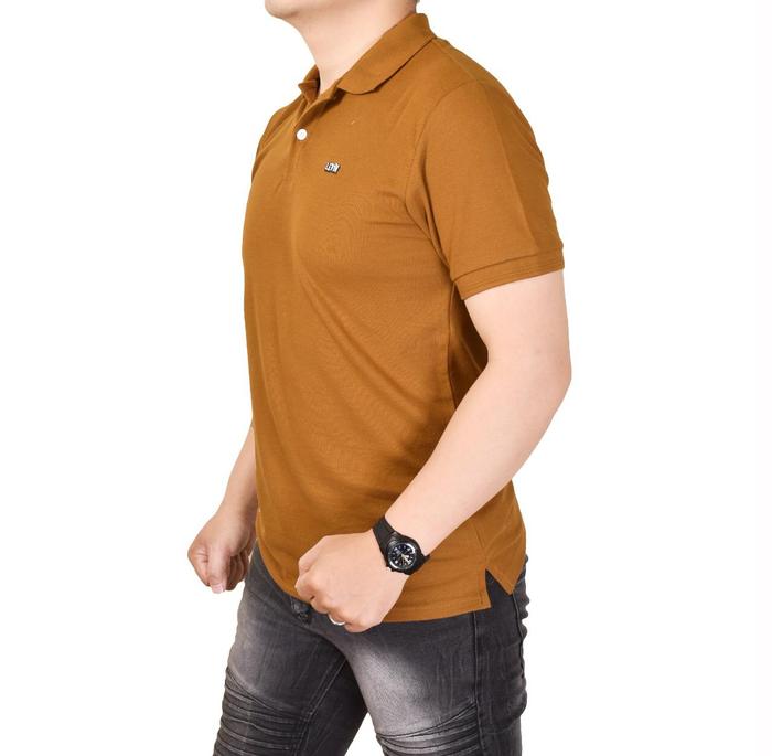 Gambar Kaos Berkerah Cowok Kaos Polo Pria Keren Levin Original Produk Mustard - M dari blackclover.shop undefined Tokopedia