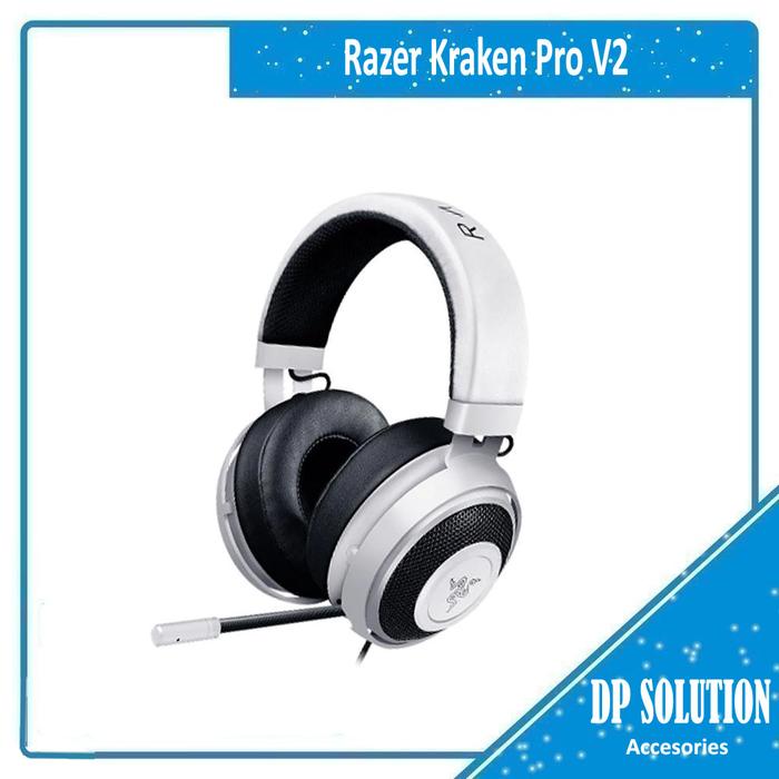 Gambar Razer Kraken Pro V2 Analog Gaming Headset GREEN - Putih dari DP SOLUTION ACC undefined Tokopedia