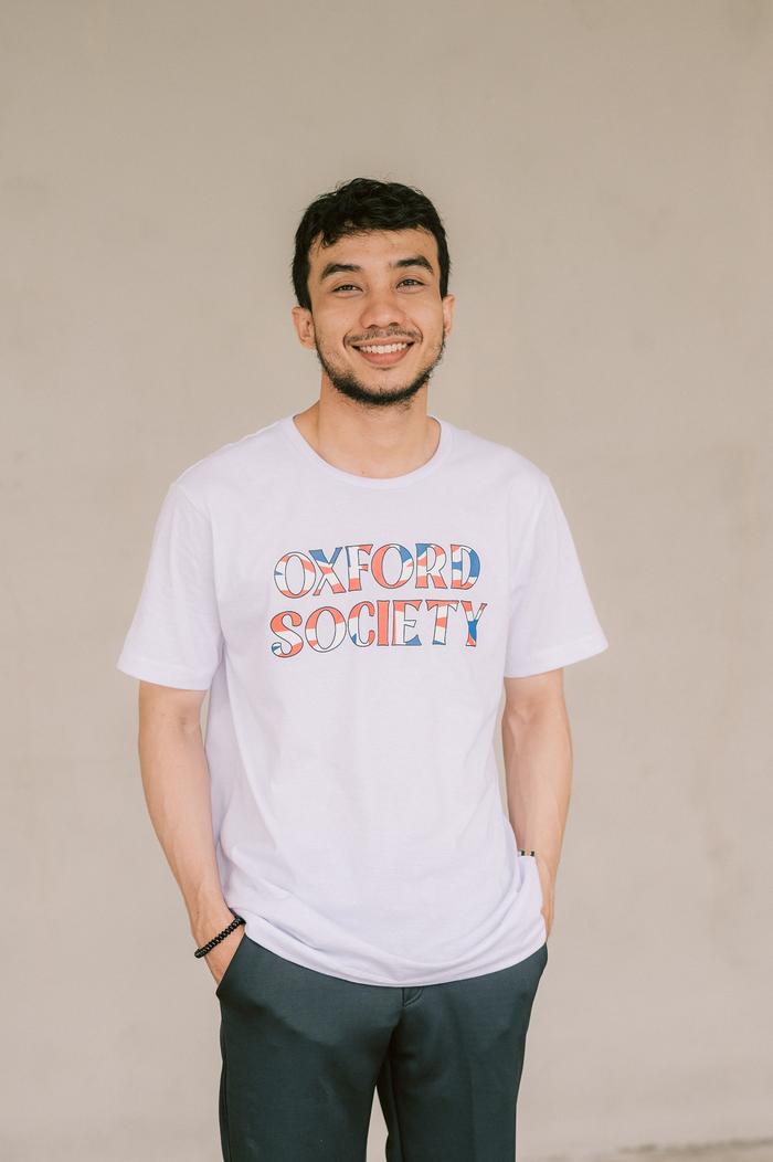 Gambar Kaos Pria Oxford Society Union Graphic Tees For Adult - Putih, S dari OXFORD SOCIETY undefined Tokopedia