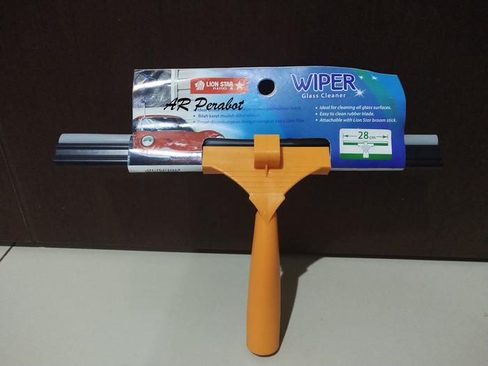 Gambar Pembersih Kaca / Wiper Kaca / Wefer Kaca BR-10 28 CM Lion Star - Orange dari AR Perabot Bekasi undefined Tokopedia
