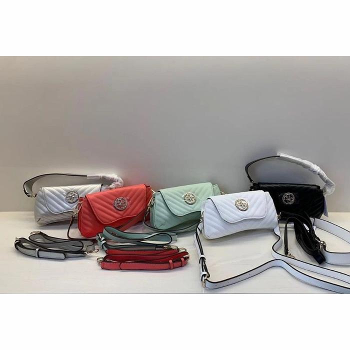 Jual Tas Guess Blakely mini sling Putih Kota Administrasi