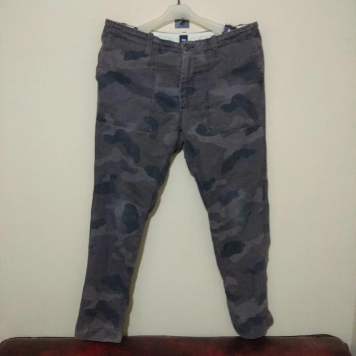Jual Long pants Gap Army CAMO Original 