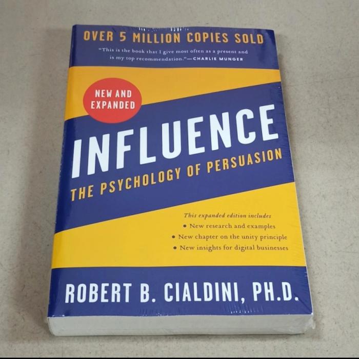 Gambar Buku Import Influence : The psychology of persuasion - Robert Cialdini - kindle ed dari Booktubersid undefined Tokopedia