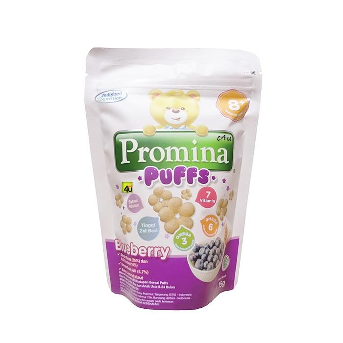 Gambar PROMINA Puffs - Snack Sereal Bayi - 15g - Blueberry dari cemilan4u undefined Tokopedia