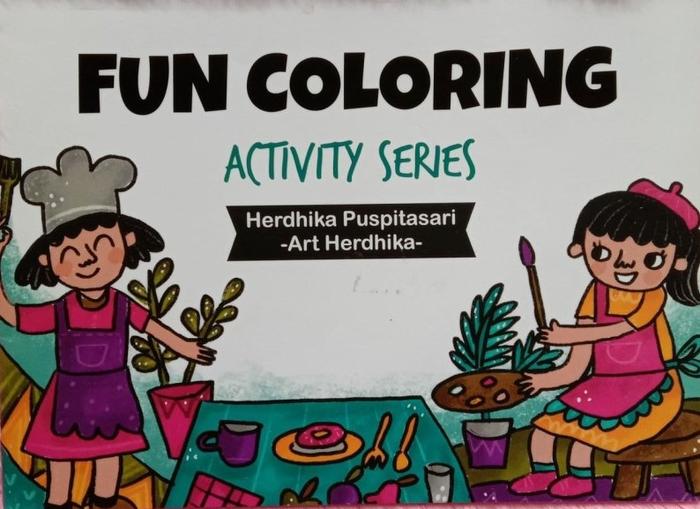 Gambar FUN COLORING SERIES TEMA - Merah dari KETEMUBUKUONLINE Kab. Sleman Tokopedia